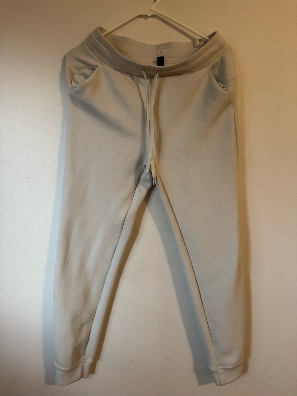 32 Degrees Women's Cream Drawstring Jogger Pants